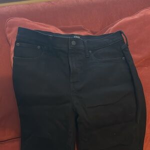 J. Crew Black Bootcut Jeans Classic Denim
